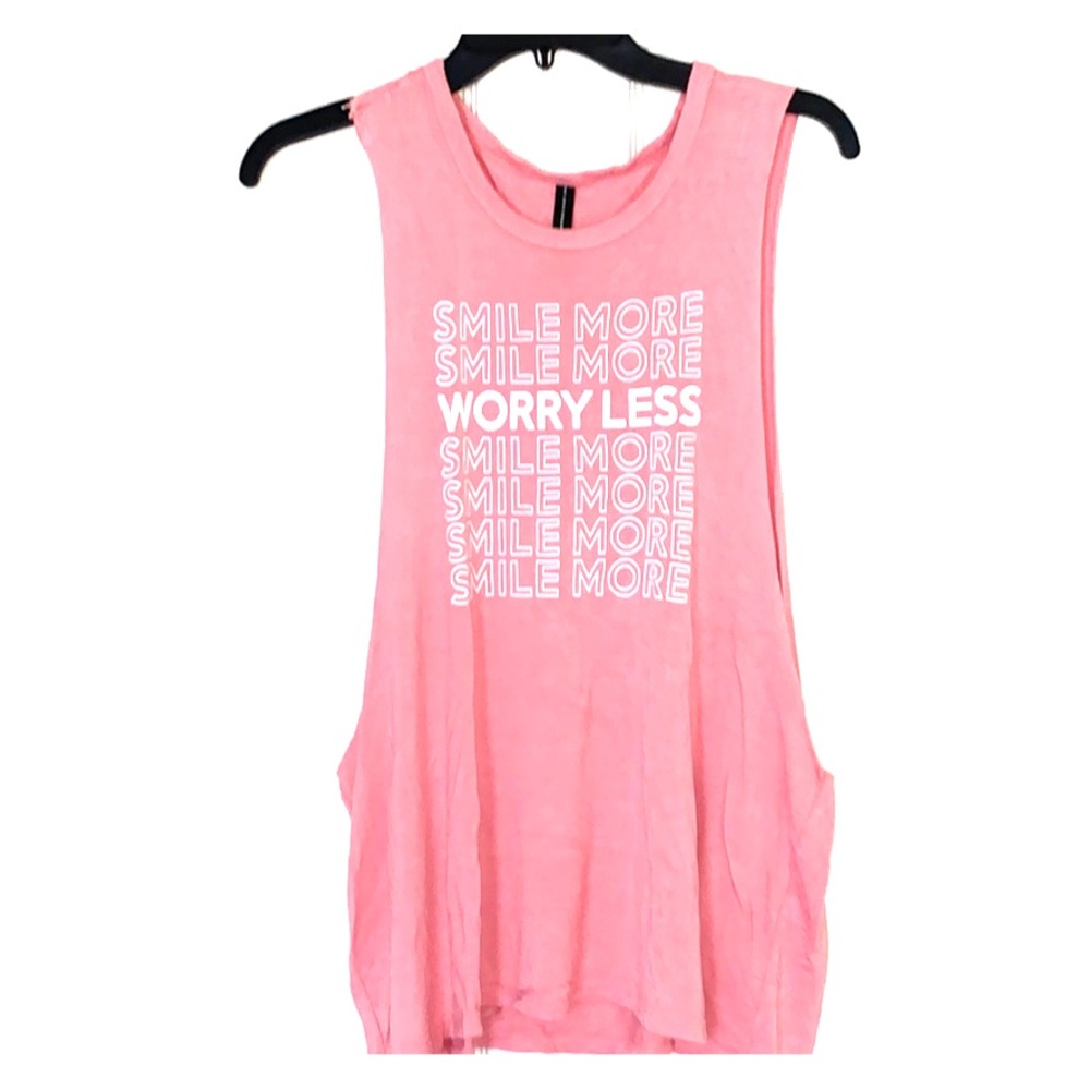 Pink muscle shirt-SOLD